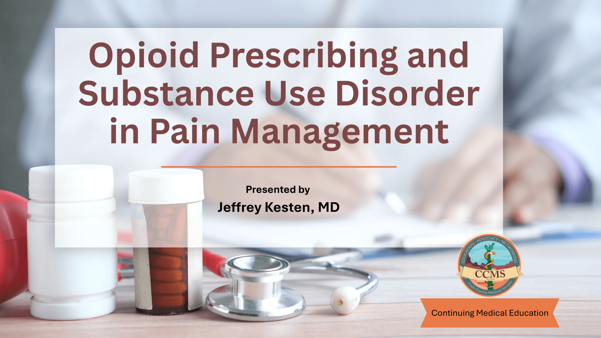 Opioid Prescribing and Substance Use Disorder in Pain Management