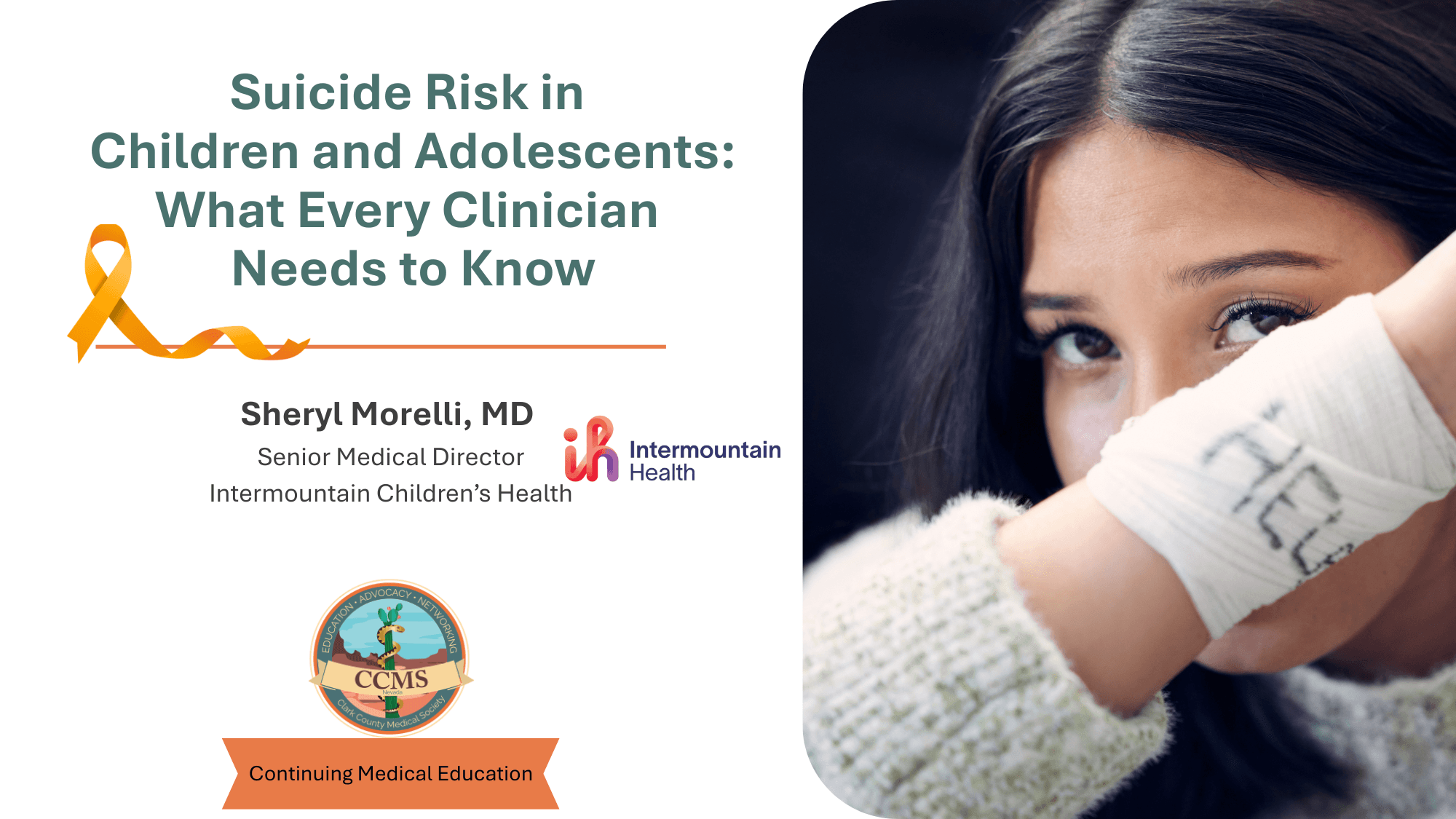Suicide Risk in Children and Adolescents: What Every Clinician Needs to Know