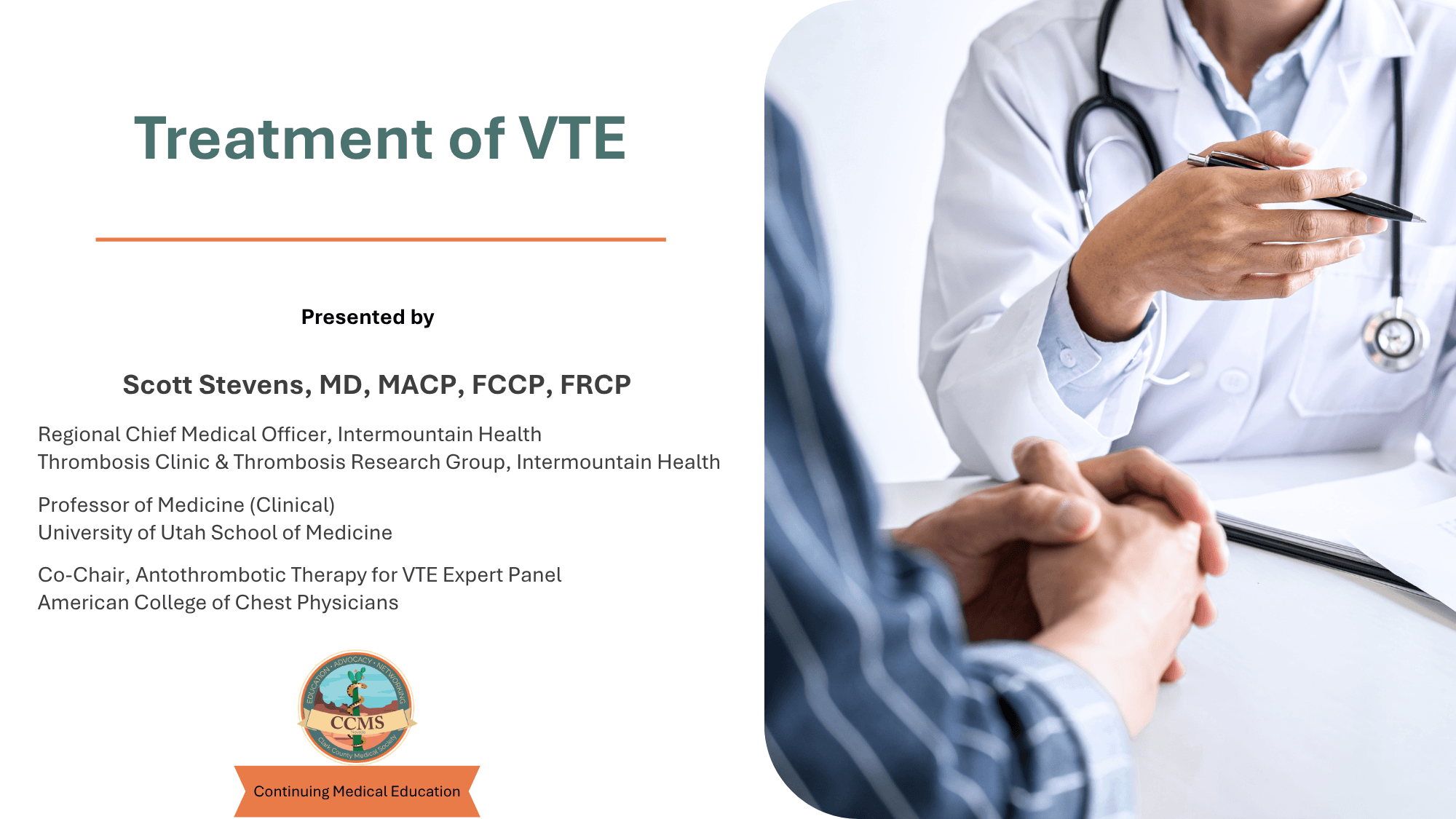 Treatment of VTE
