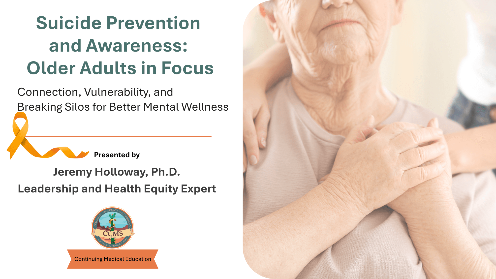 Suicide Prevention & Awareness: Older Adults in Focus